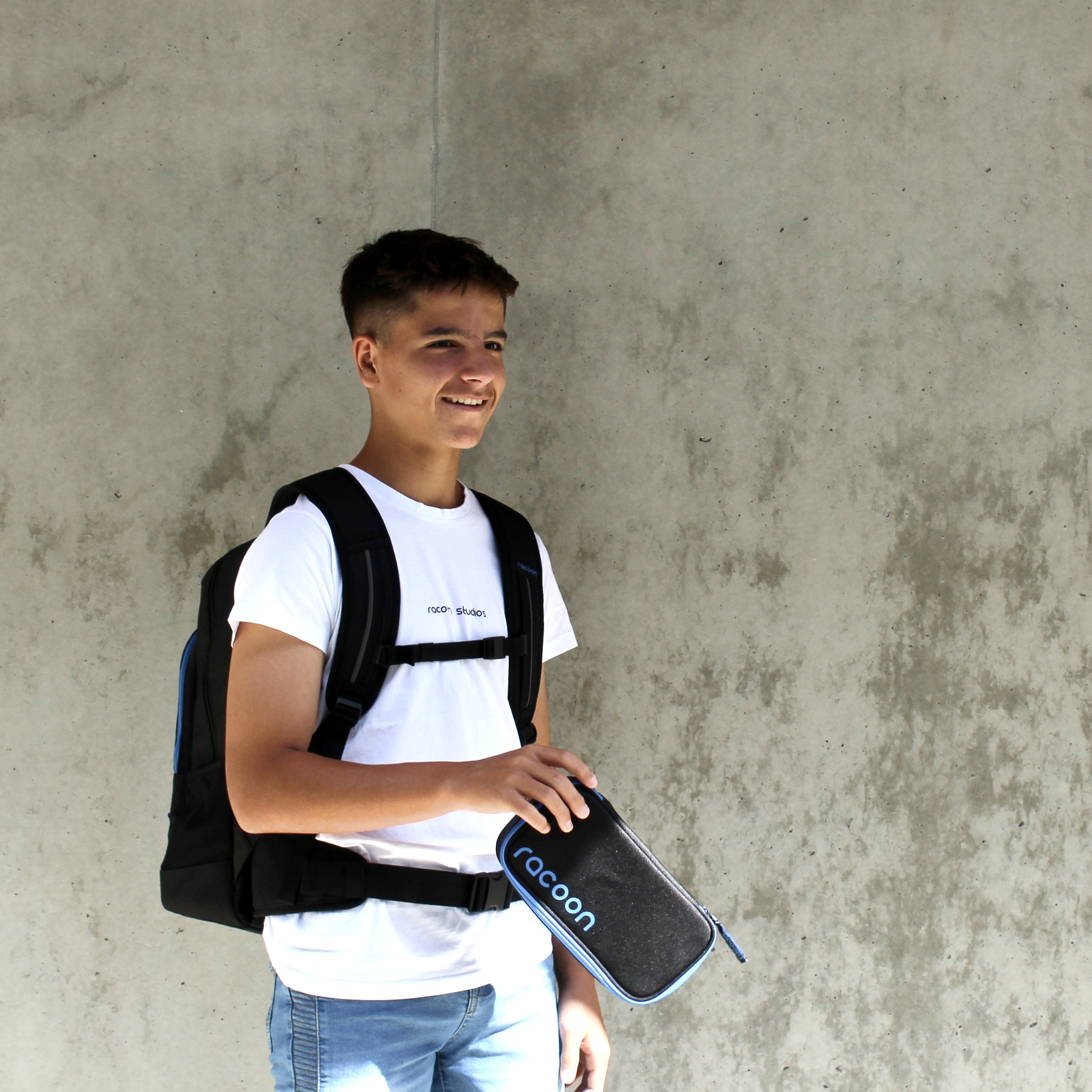 everyday Schulrucksack - oceanblue