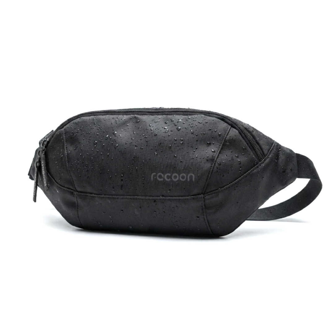 Gürteltasche, Nylon, Schwarz, Regenwasser, Haken-/Zubehörtasche