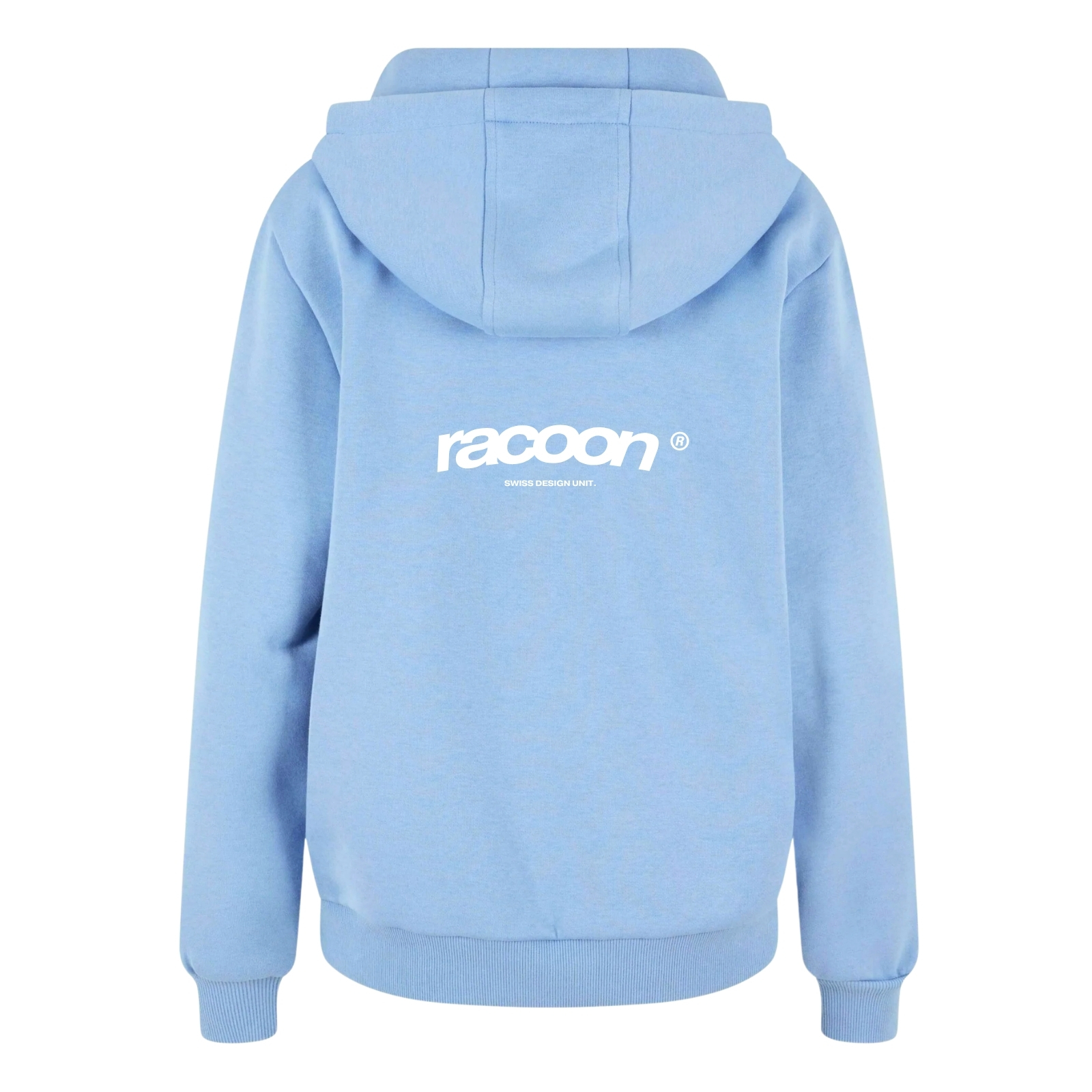 Hoodie, Pullover, Kapuze, Baumwolle, Hellblau