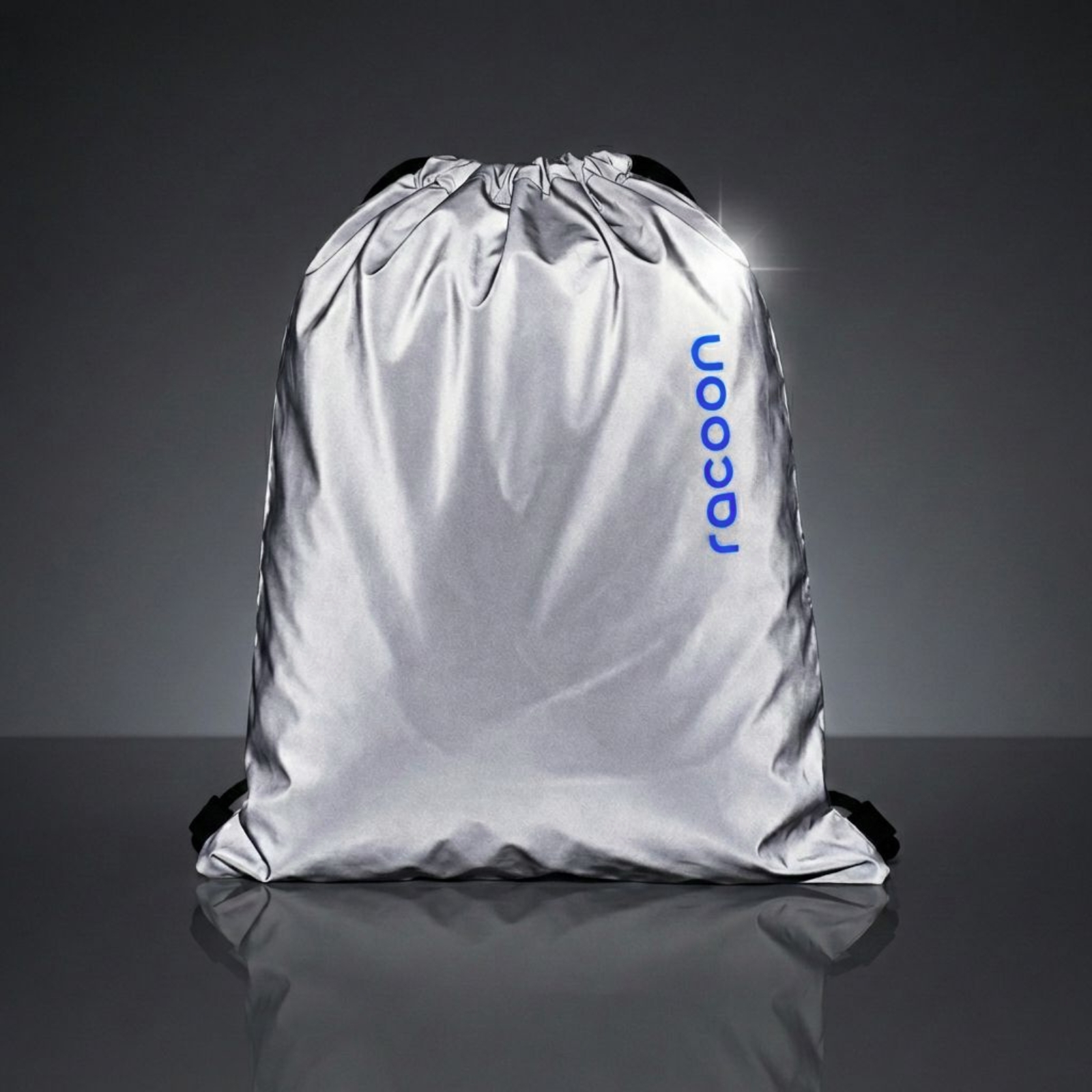 Rucksack, Schultertasche, Silber, Zugband, Kapazität