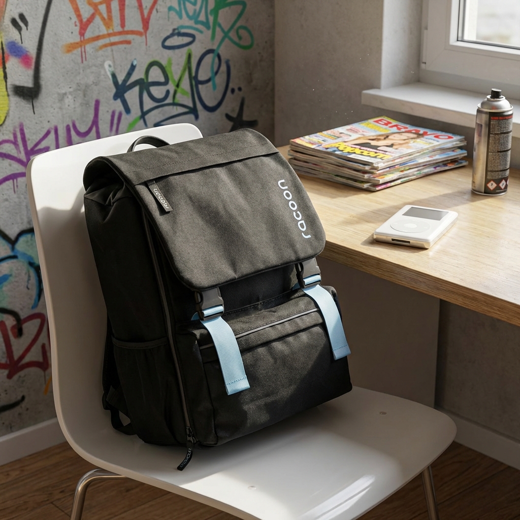 Tasche, Rucksack, Stuhl, Mobiliar