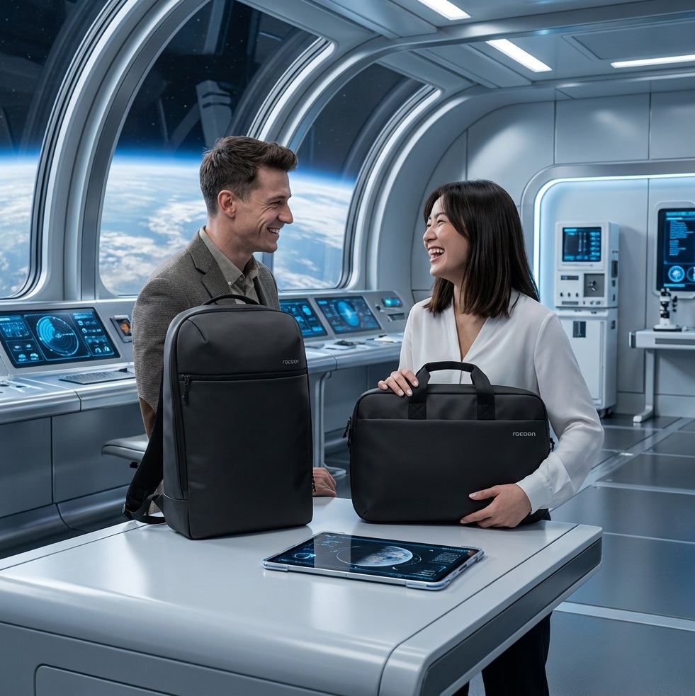 campus Rucksack und workbag racoon