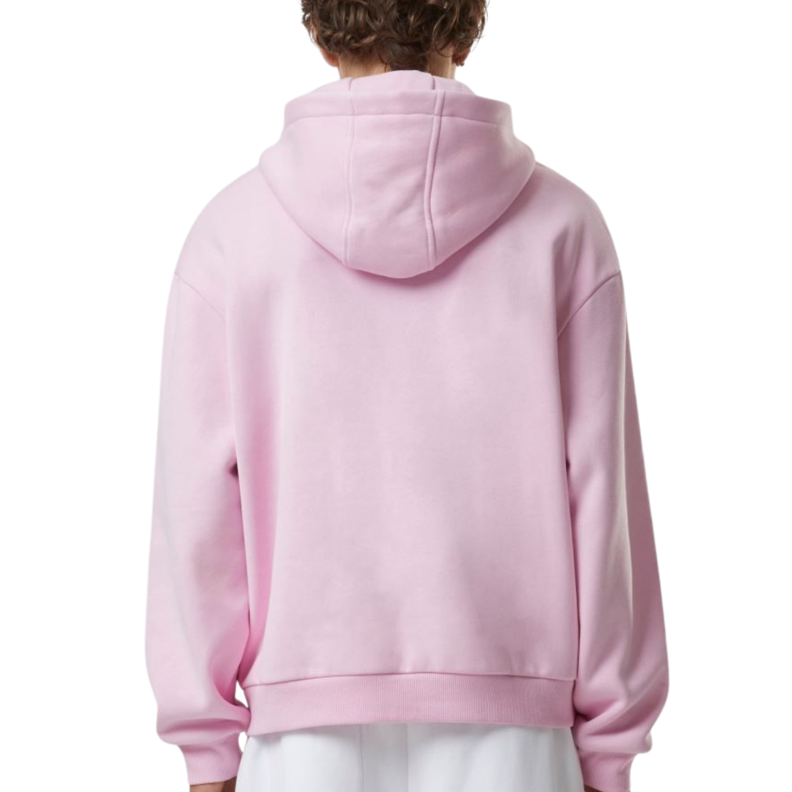 hoodie, rosa, pullover, sweatshirt, rückenansicht