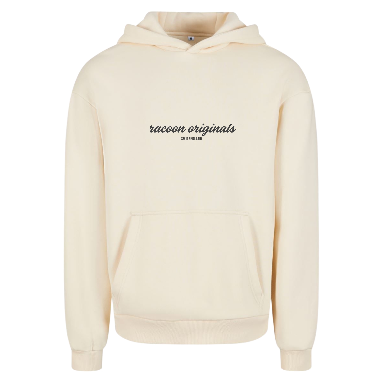 Hoodie, Pullover, Kapuzenpullover, Beige, Raccoon Originals