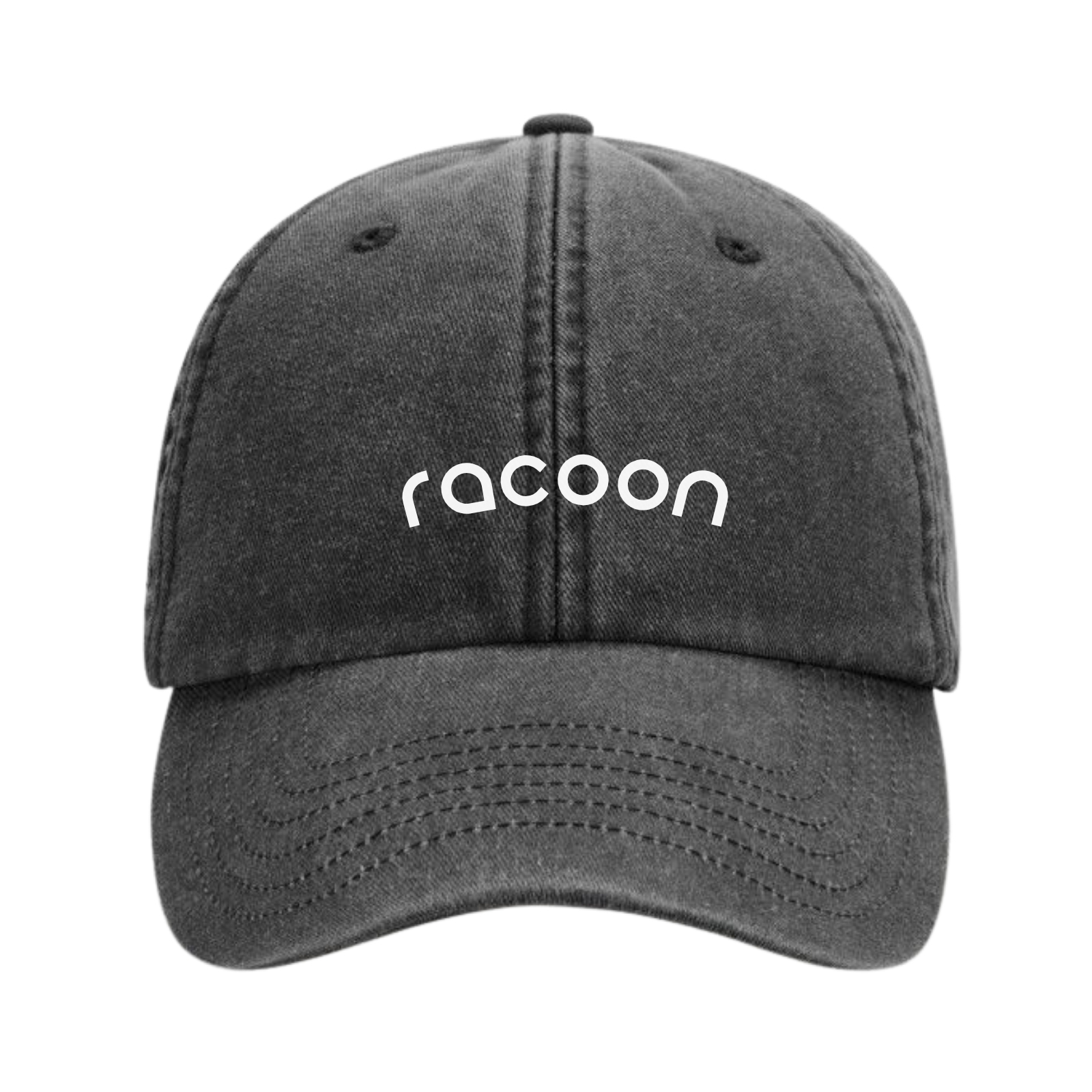 Baseballcap, Flexfit, Gebogener Schild, Verstellbar, Dunkelgrau