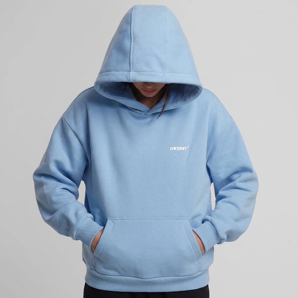 hoodie, hellblau, Pullover, Kapuze, Taschen, hoodie, Pullover, hellblau, mit Kapuze, Vordertasche
