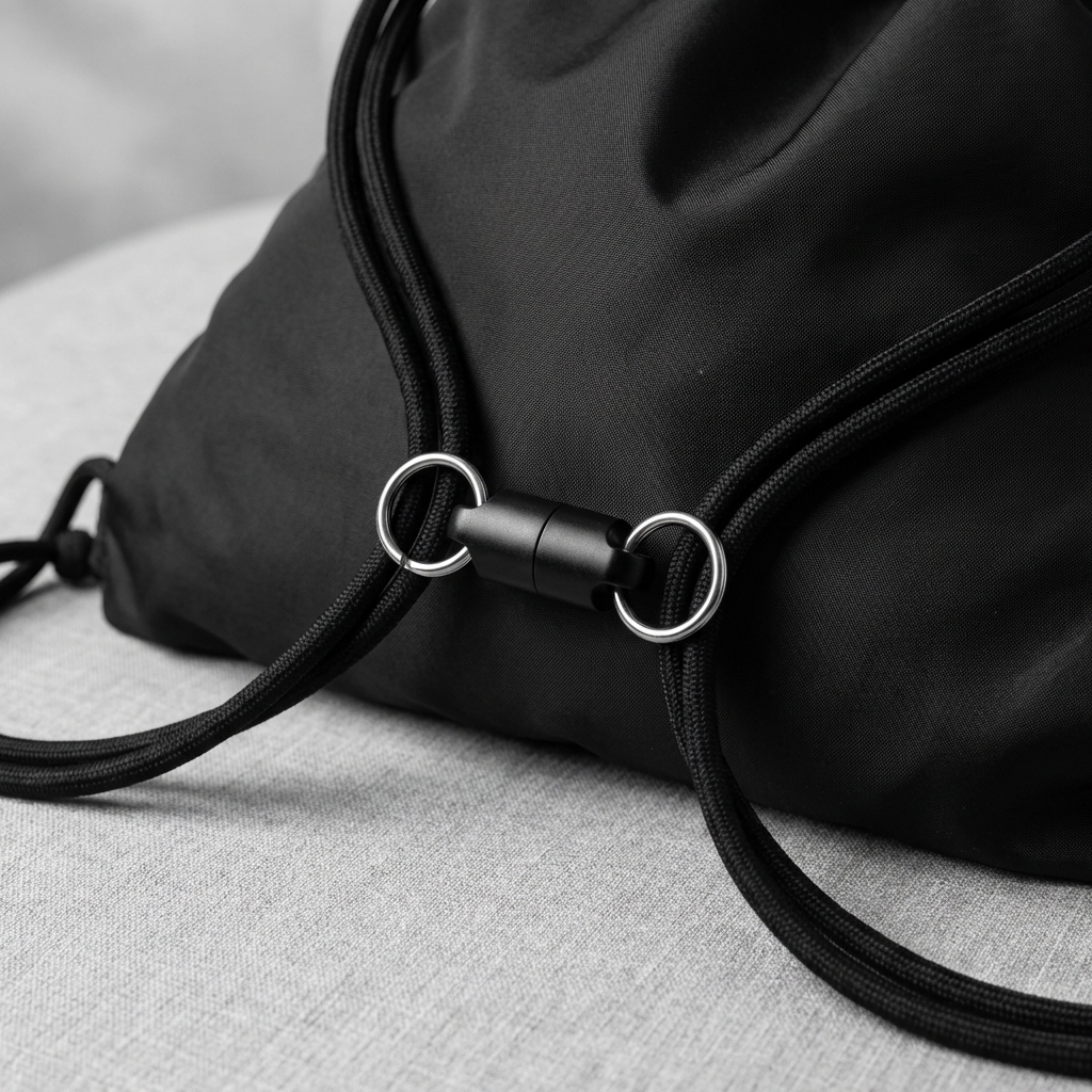 Sportbeutel Verschlusss