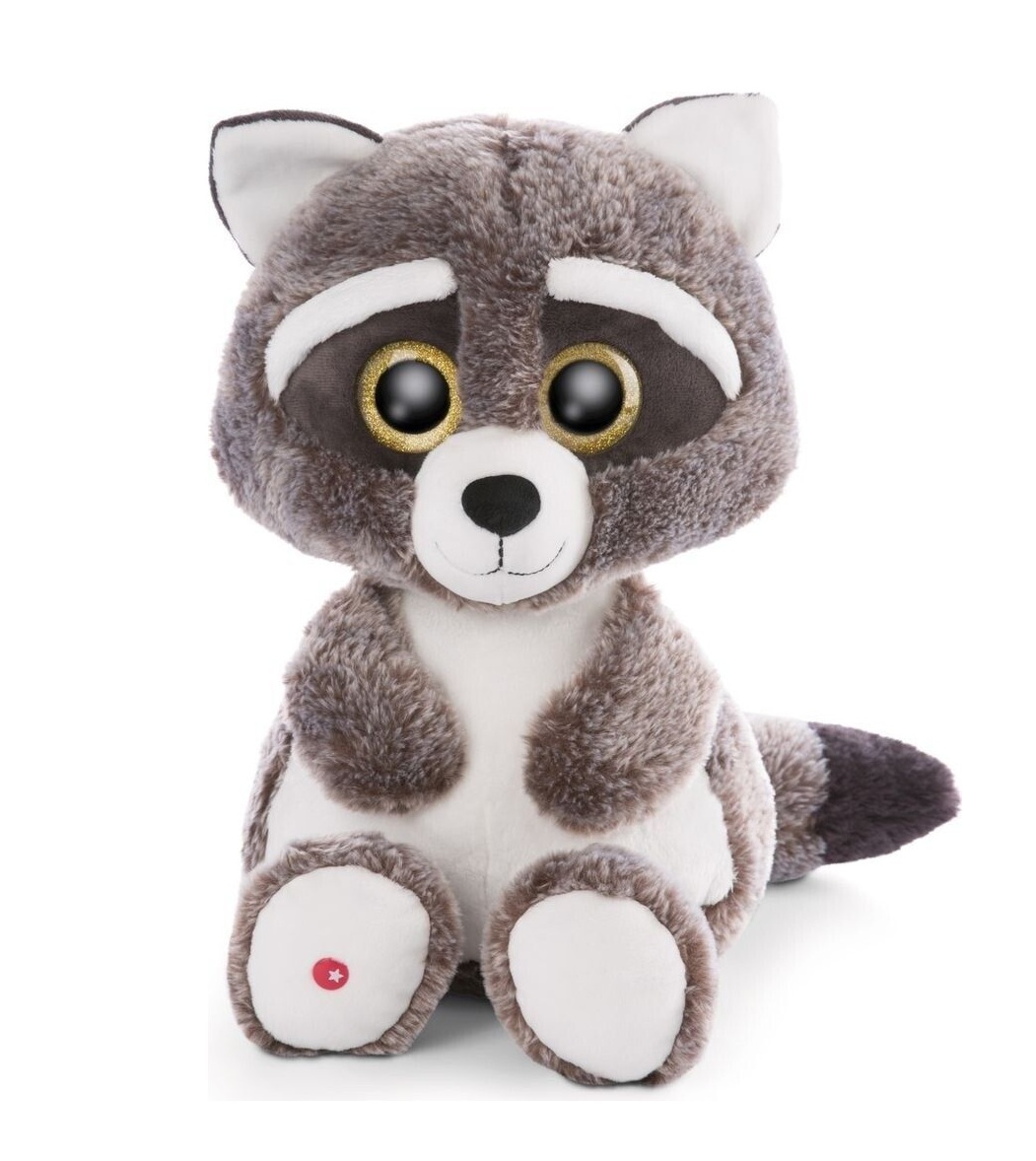 Plüschtier, Fuchs, Kuscheltier, grau, große Augen