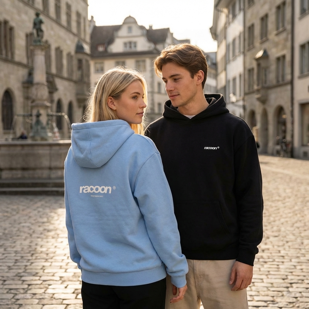 hoodie, Pullover, schwarzer Hoodie, blauer Hoodie, Logo text