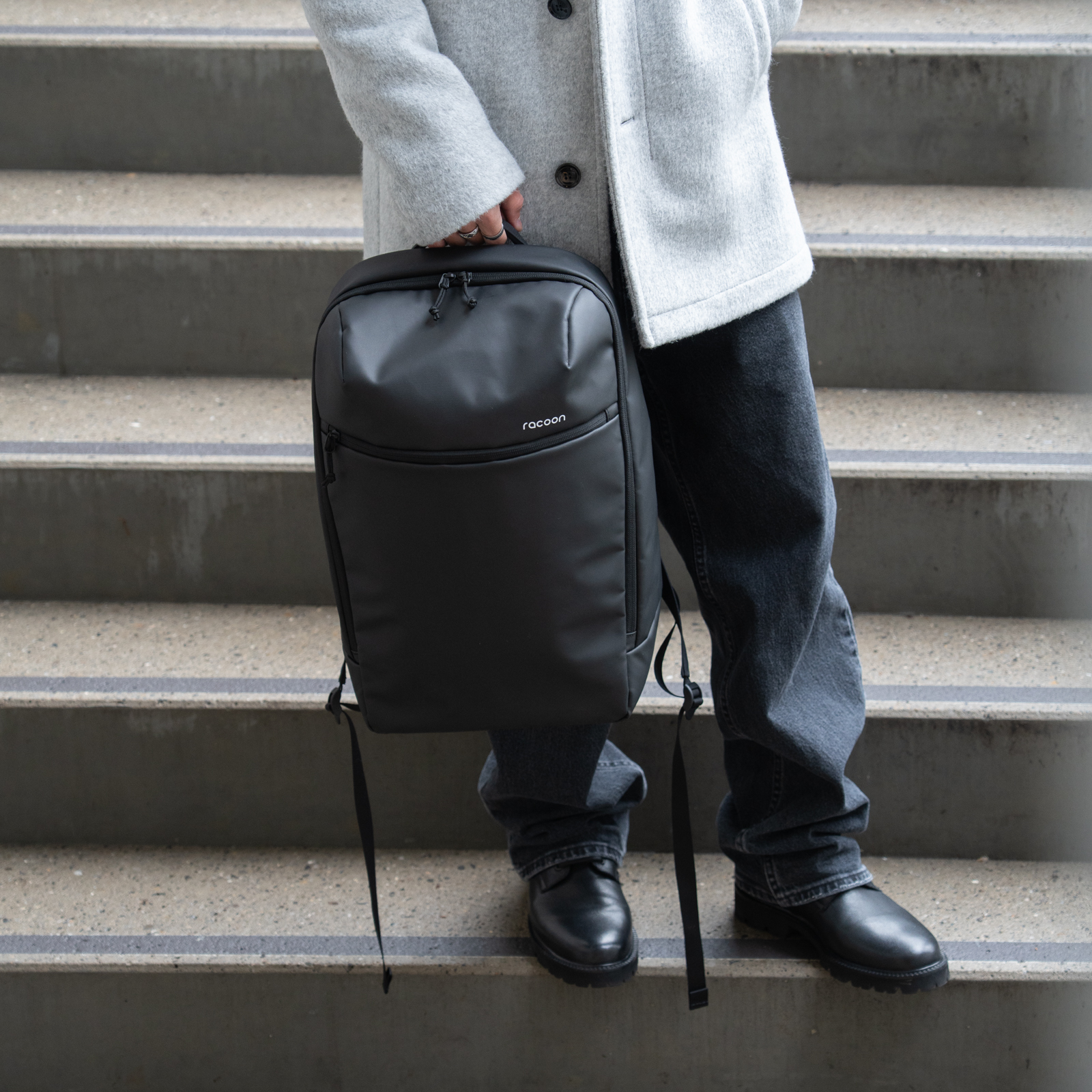 Racoon Rucksack Racoon - Rucksack für Schule, Arbeit und Alltag