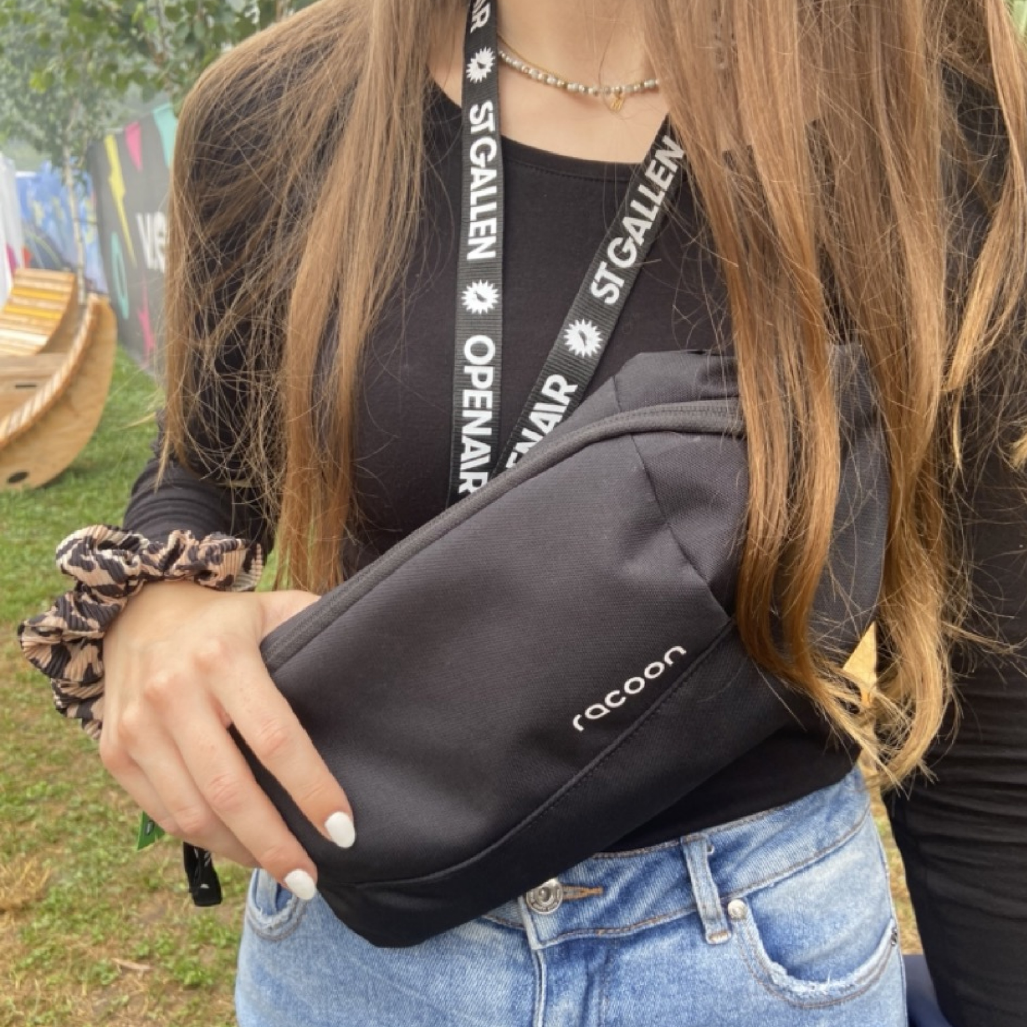 racoon shoulderbag