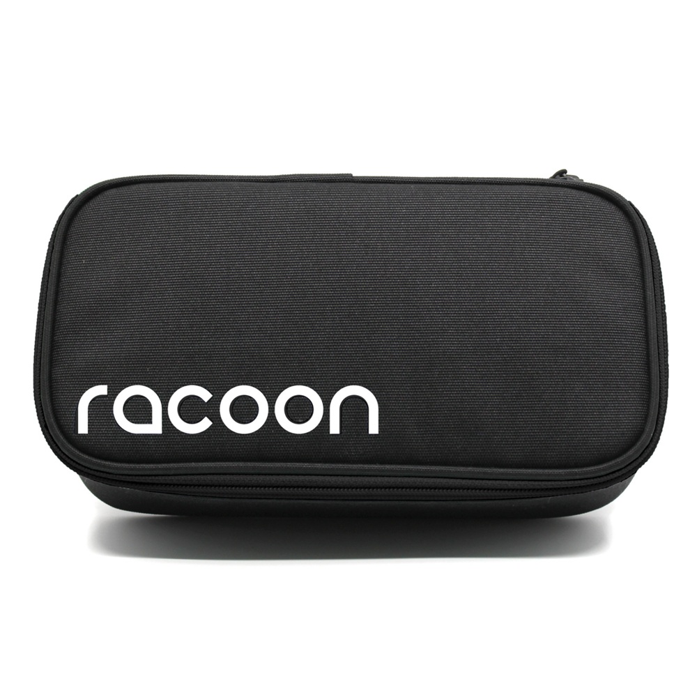 Koffer, Etui, Schwarz, Hartschalen-Case, Racomn