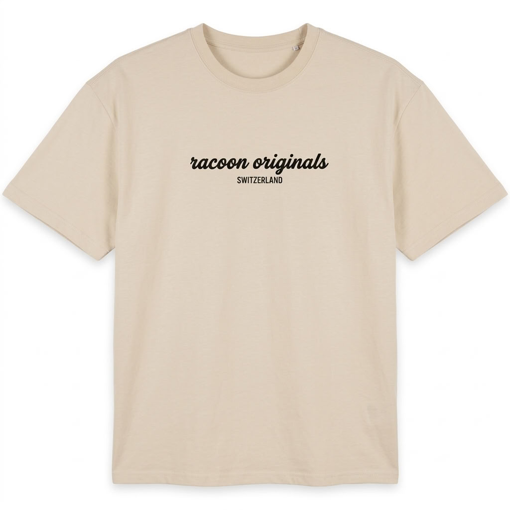 T-Shirt, Beige, Racer Originals, Schweiz, Kleidung