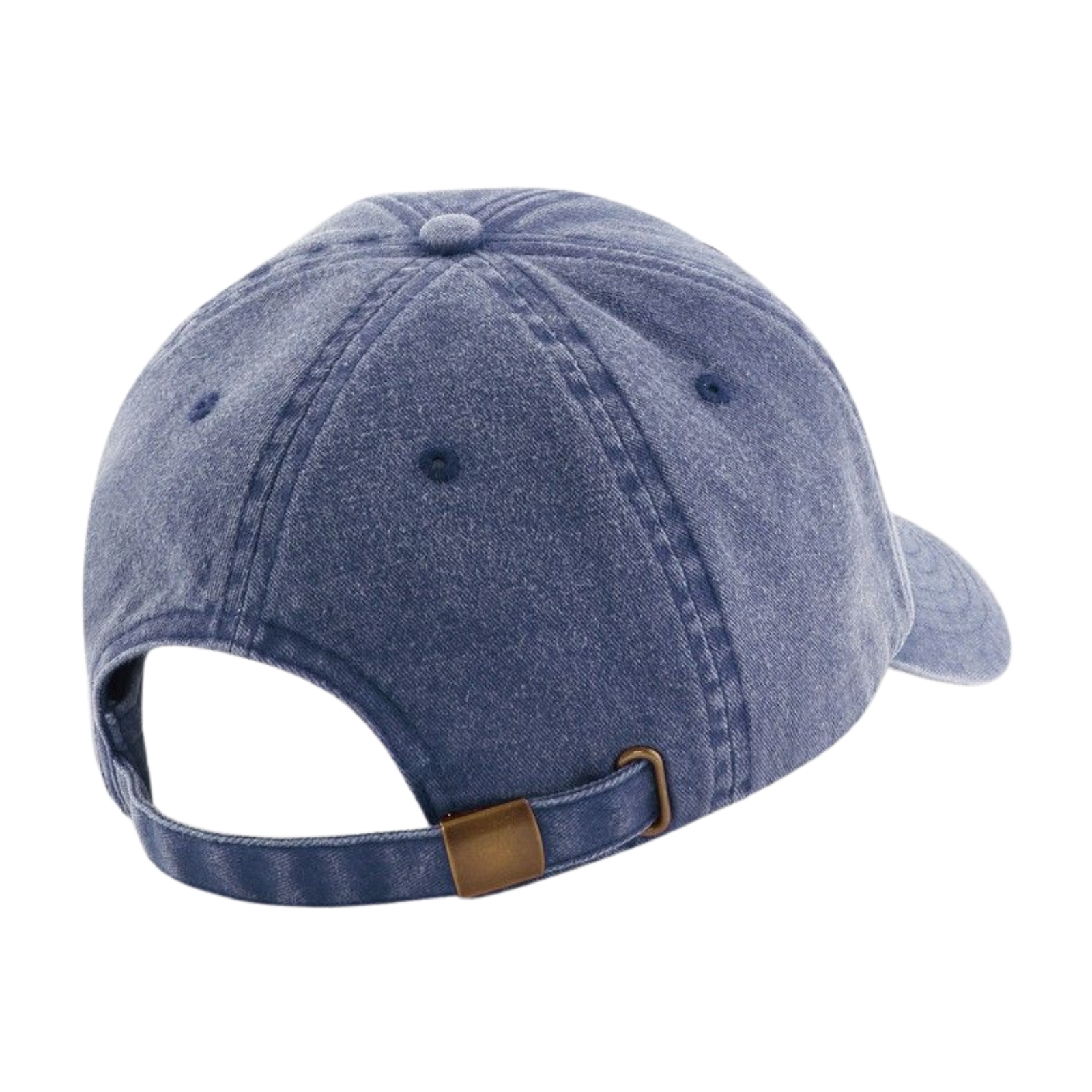 Baseballcap, Denim, Blau, Verstellbares Band, Sechs Panels Cap