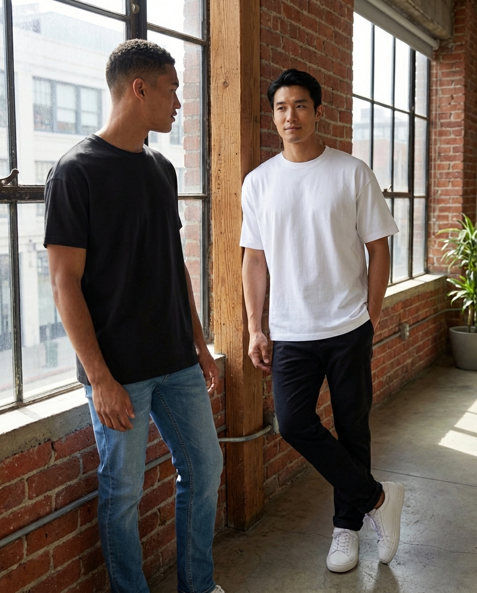 Hosen, Jeans, Person, T-shirt, Hand