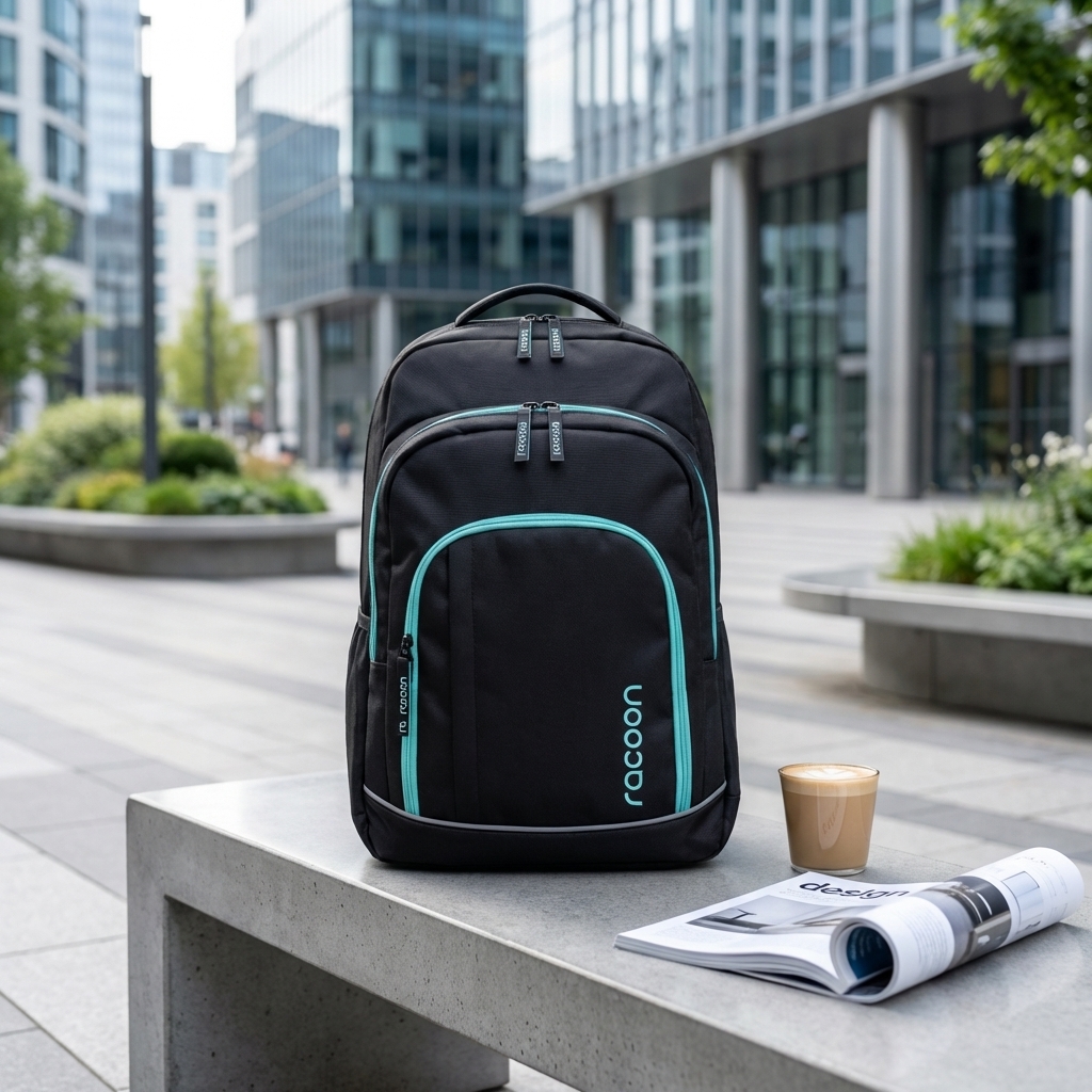 Rucksack, Schulrucksack, Laptopfach, Reisetasche, Taschen-Fronttasche
