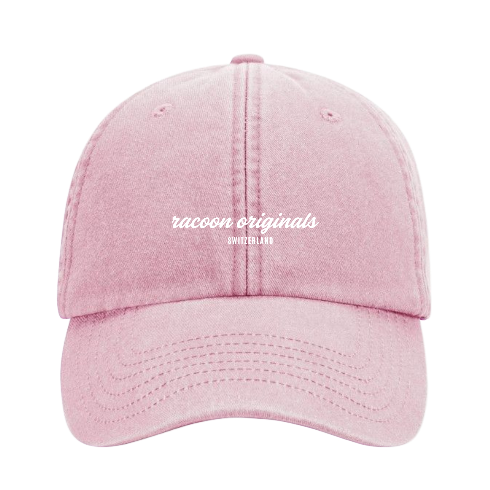pink, Baseballkappe, Velvet, Logo-Text, Unisex-Kappe